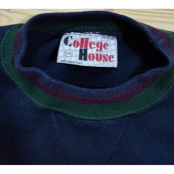 Vintage 1995 Devry Institute of Technology sweater pullover college house 2Xl - Picture 6 of 6